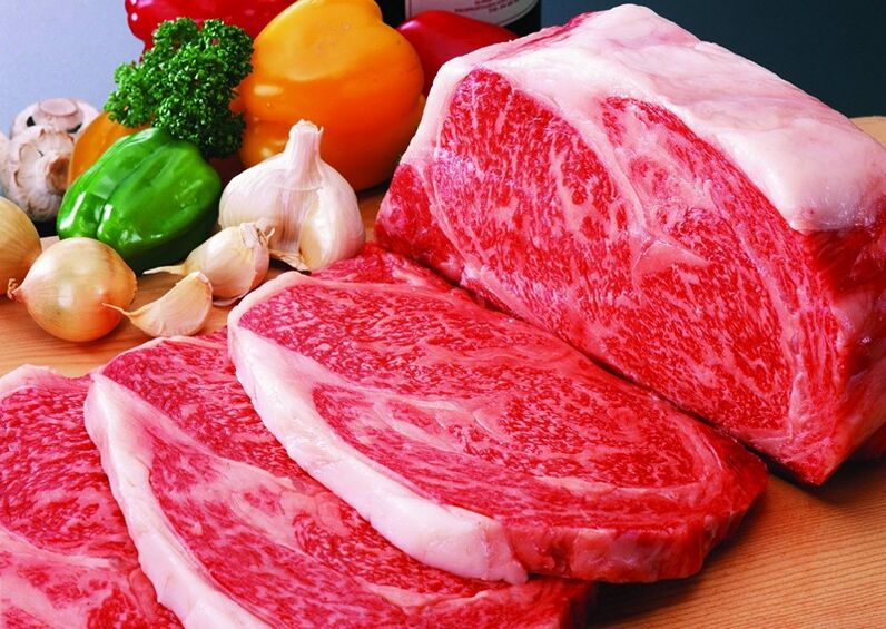 viande marbrée pour plus de puissance