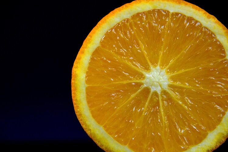 des oranges pour augmenter la puissance